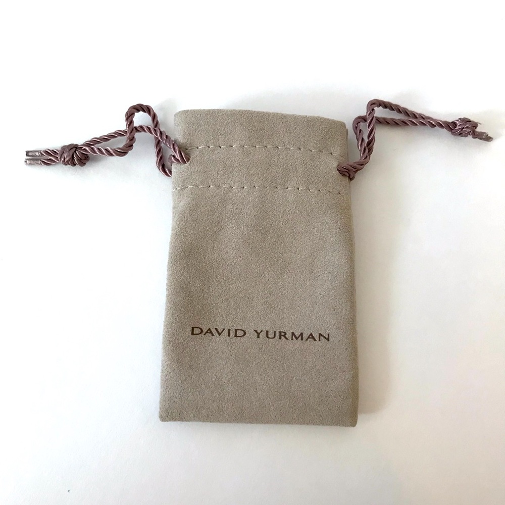 David Yurman Jewelry Pouch 2” x 3.5” Empty Rings